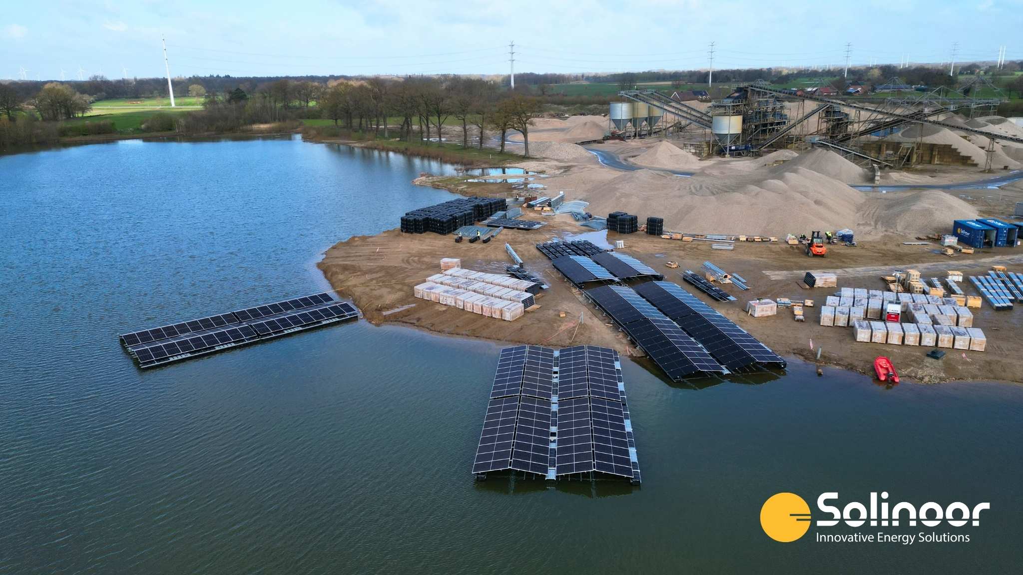 Voorbeeld gerealiseerd zonnepark